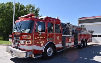 KVFD responds to grass fire that threatened structure on Clearview Dr.