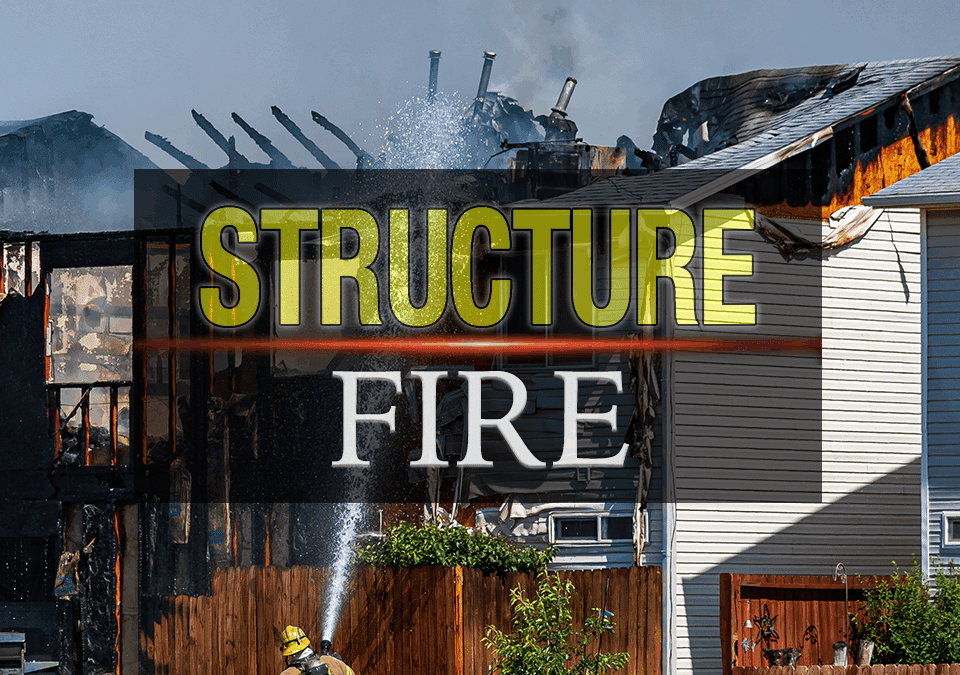 Kearney firefighters respond to structure fire
