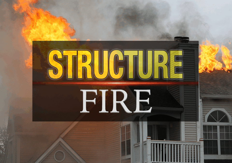 Kearney firefighters respond to structure fire on W. 34th St.