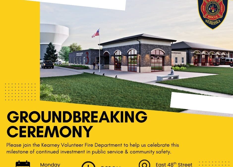 City of Kearney invites public to Fire Station No. 3 groundbreaking